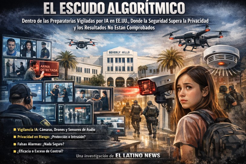 El Escudo Algorítmico: Dentro de las Preparatorias Vigiladas por IA en EE.UU., Donde la Seguridad Supera la Privacidad y los Resultados No Están Comprobados